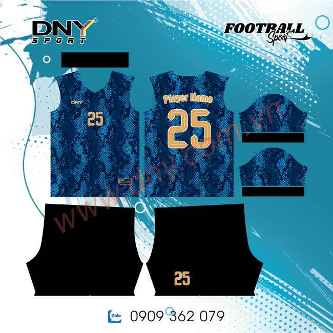 ÁO BÓNG ĐÁ TỰ THIẾT KẾ | DNY 2502080053