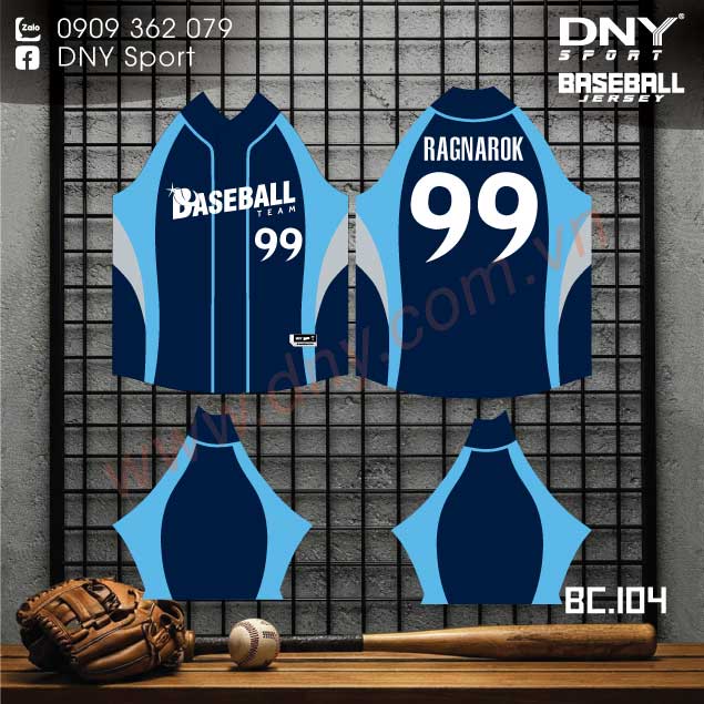 ÁO BÓNG CHÀY THIẾT KẾ THEO YÊU CẦU | DNY-BC2604020104