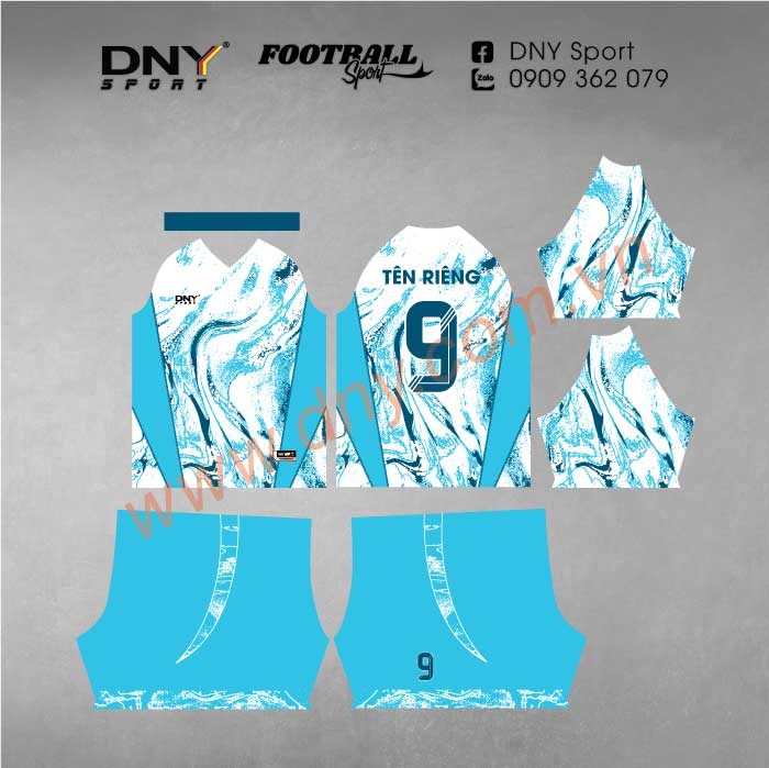 ÁO BÓNG ĐÁ TỰ THIẾT KẾ | DNY 2511130097