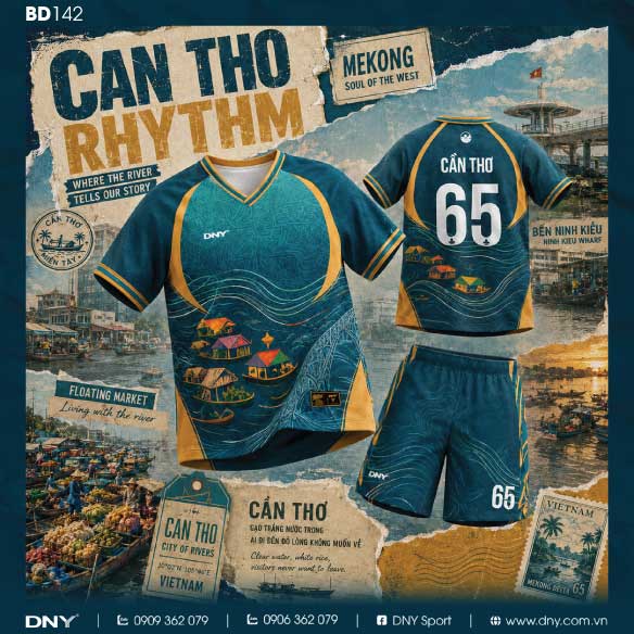ÁO BÓNG ĐÁ TỰ THIẾT KẾ | DNY 2607160142