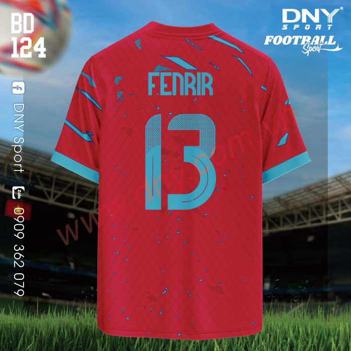 ÁO BÓNG ĐÁ TỰ THIẾT KẾ | DNY 2604140124