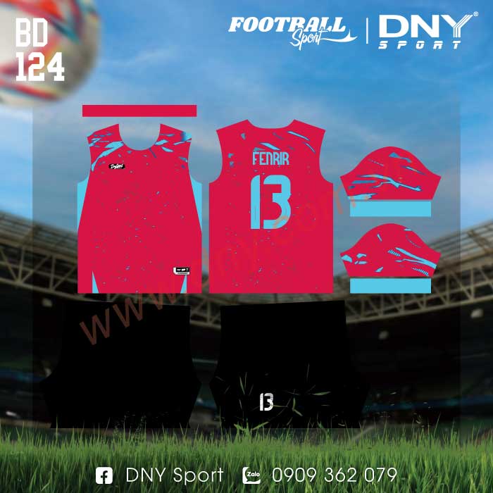 ÁO BÓNG ĐÁ TỰ THIẾT KẾ | DNY 2604140124