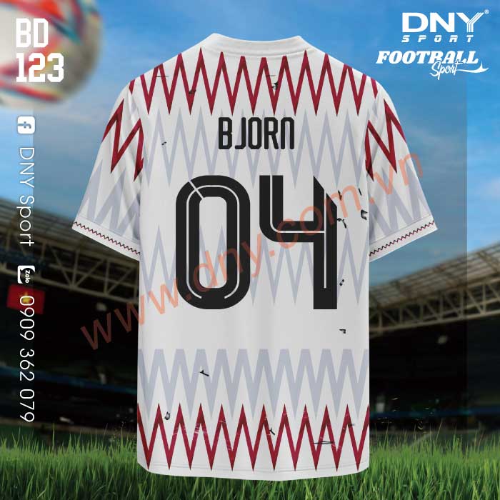 ÁO BÓNG ĐÁ TỰ THIẾT KẾ | DNY 2604140123