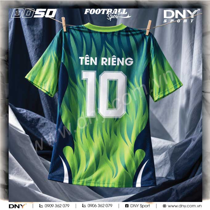 ÁO BÓNG ĐÁ TỰ THIẾT KẾ | DNY – 2610220151