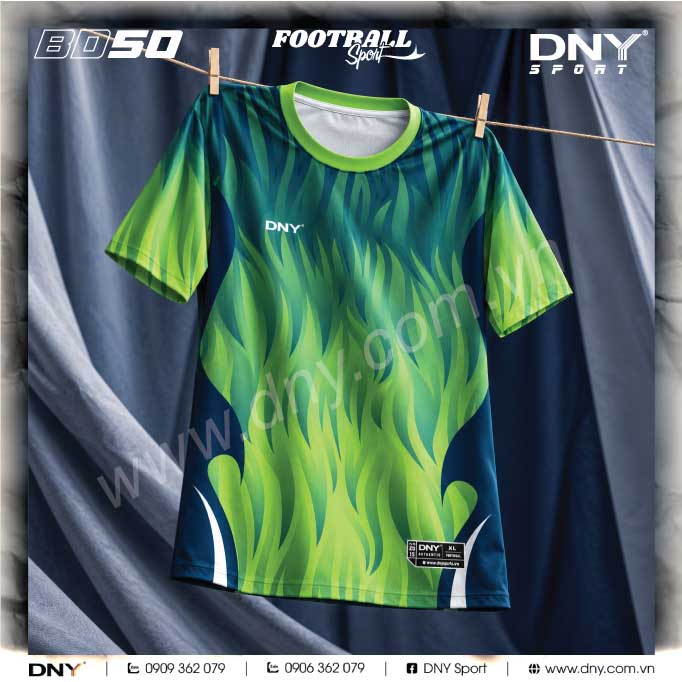 ÁO BÓNG ĐÁ TỰ THIẾT KẾ | DNY – 2610220151
