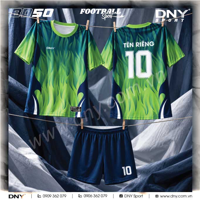 ÁO BÓNG ĐÁ TỰ THIẾT KẾ | DNY – 2610220151