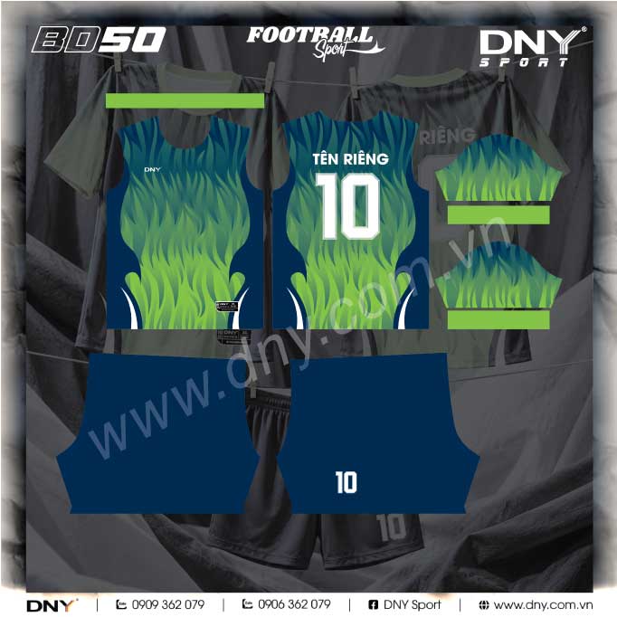 ÁO BÓNG ĐÁ TỰ THIẾT KẾ | DNY – 2610220151