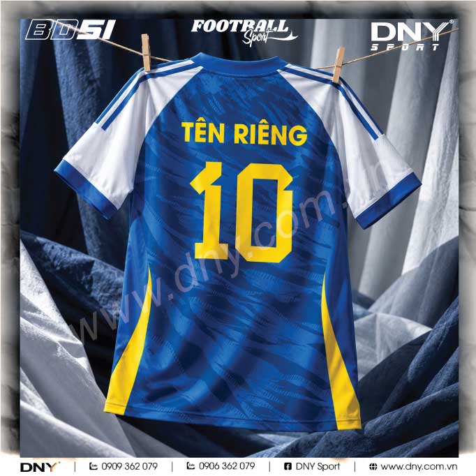 ÁO BÓNG ĐÁ TỰ THIẾT KẾ | DNY – 2610220152