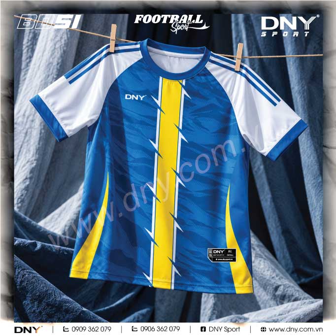 ÁO BÓNG ĐÁ TỰ THIẾT KẾ | DNY – 2610220152