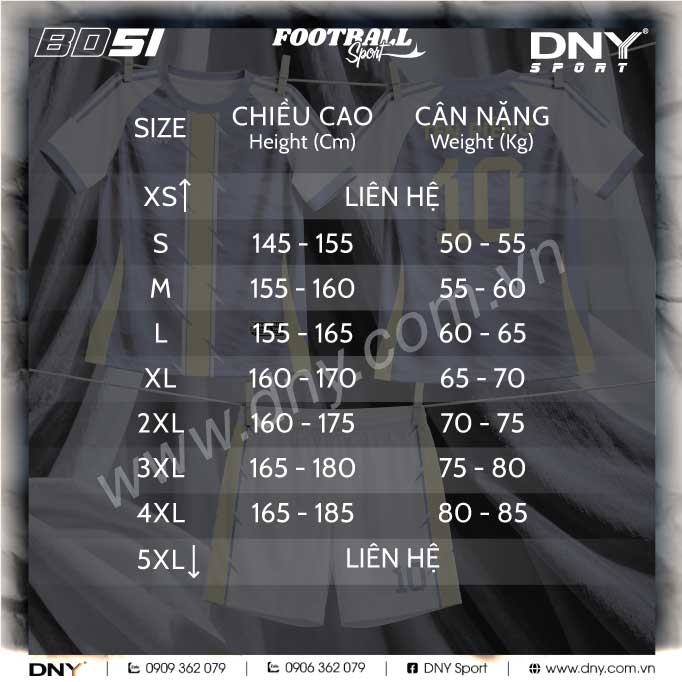 ÁO BÓNG ĐÁ TỰ THIẾT KẾ | DNY – 2610220152