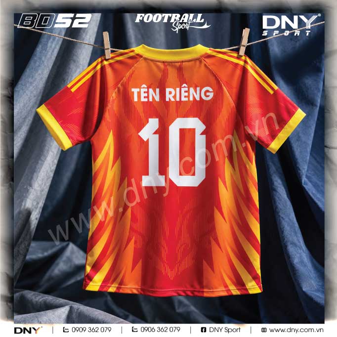 ÁO BÓNG ĐÁ TỰ THIẾT KẾ | DNY – 2610230150