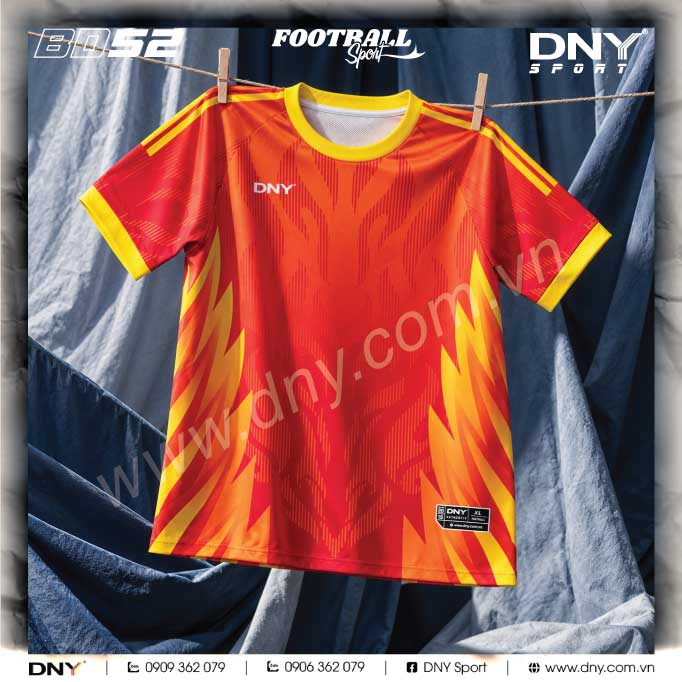 ÁO BÓNG ĐÁ TỰ THIẾT KẾ | DNY – 2610230150