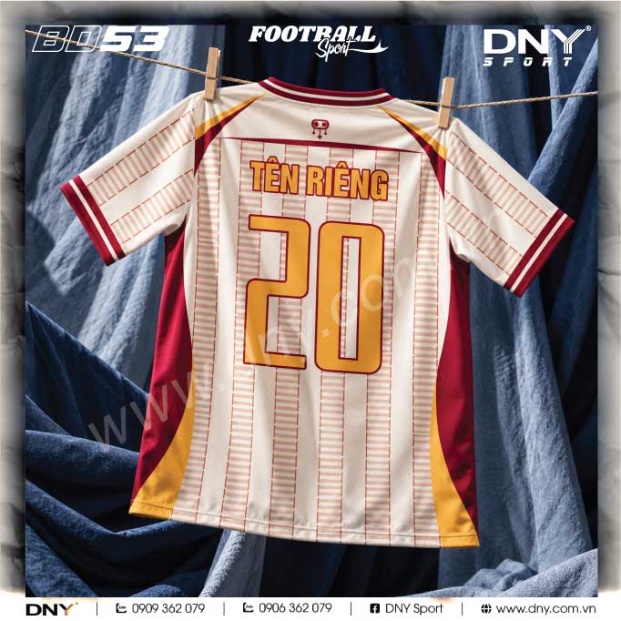 ÁO BÓNG ĐÁ TỰ THIẾT KẾ | DNY – 2610220153