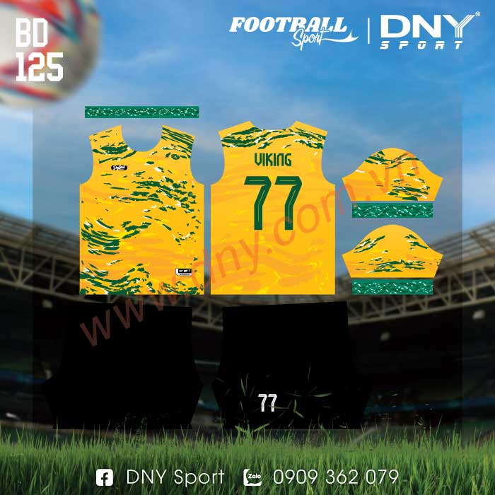 ÁO BÓNG ĐÁ TỰ THIẾT KẾ | DNY 2604140125