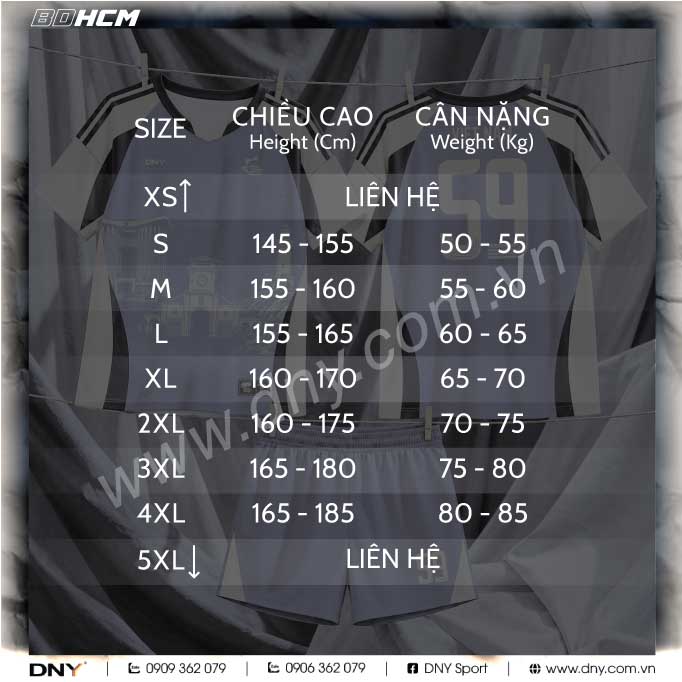 ÁO BÓNG ĐÁ HỒ CHÍ MINH | DNY–BD2610310007