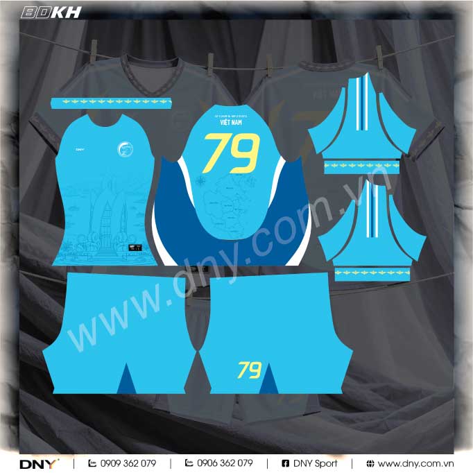 ÁO BÓNG ĐÁ KHÁNH HOÀ | DNY–BD2610310009
