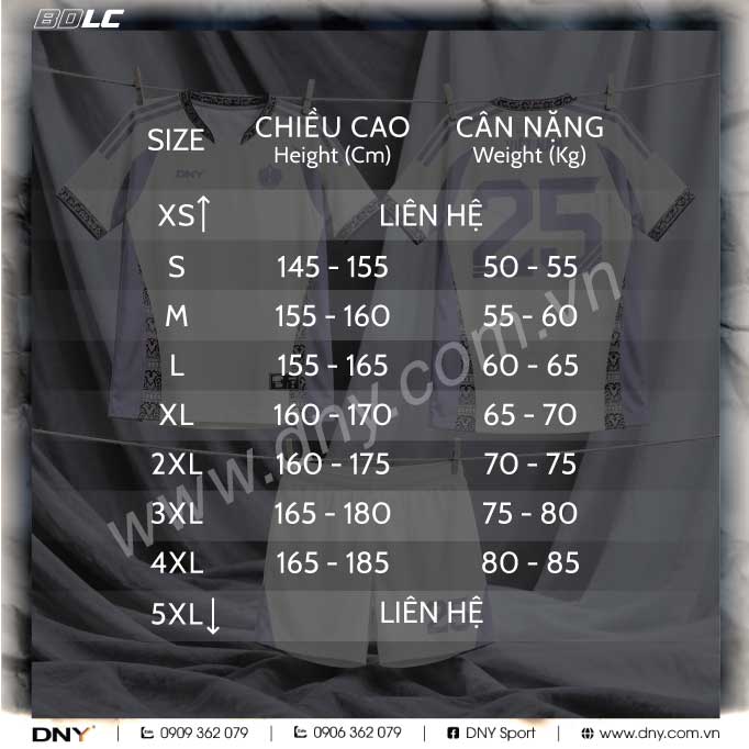 ÁO BÓNG ĐÁ LAI CHÂU | DNY– BD2610310008