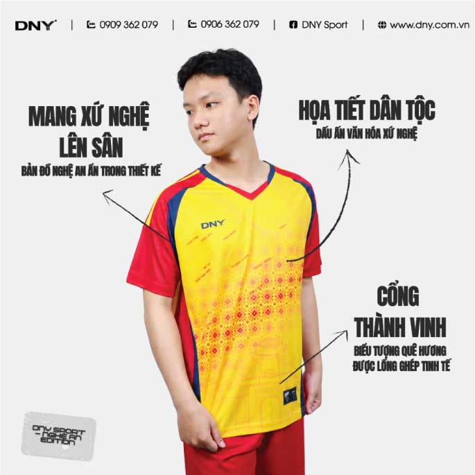 ÁO BÓNG ĐÁ NGHỆ AN | DNY– BD2610280001