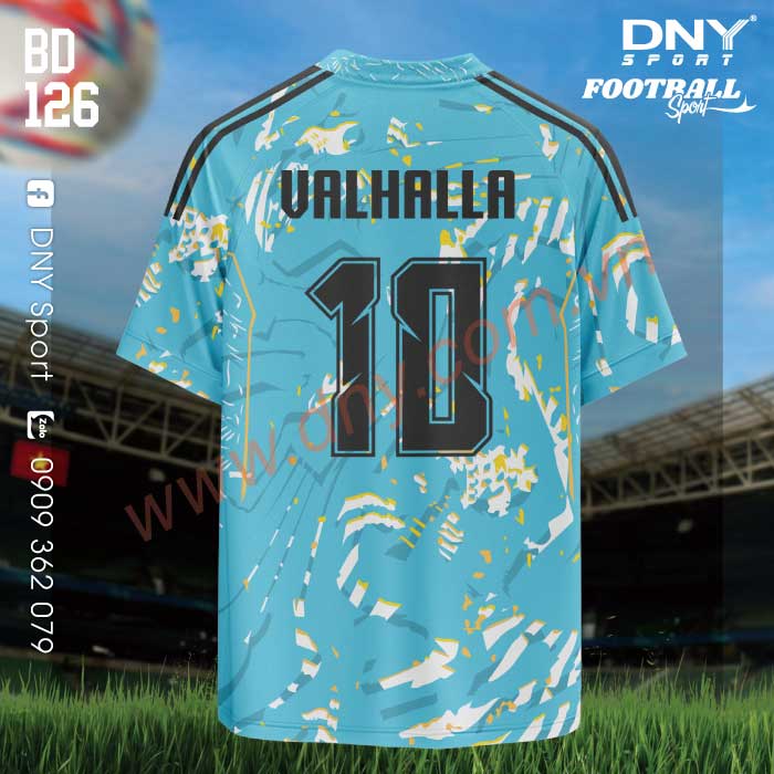 ÁO BÓNG ĐÁ TỰ THIẾT KẾ | DNY 2604140126