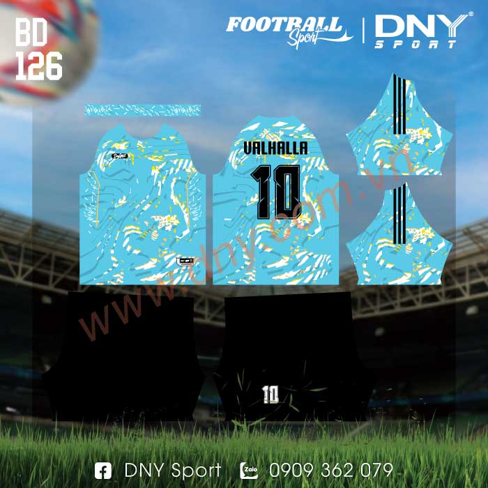 ÁO BÓNG ĐÁ TỰ THIẾT KẾ | DNY 2604140126