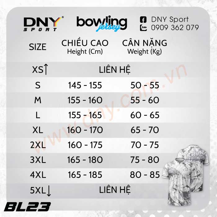 MẪU ÁO BOWLING THIẾT KẾ THEO YÊU CẦU | DNY-BL2606100023