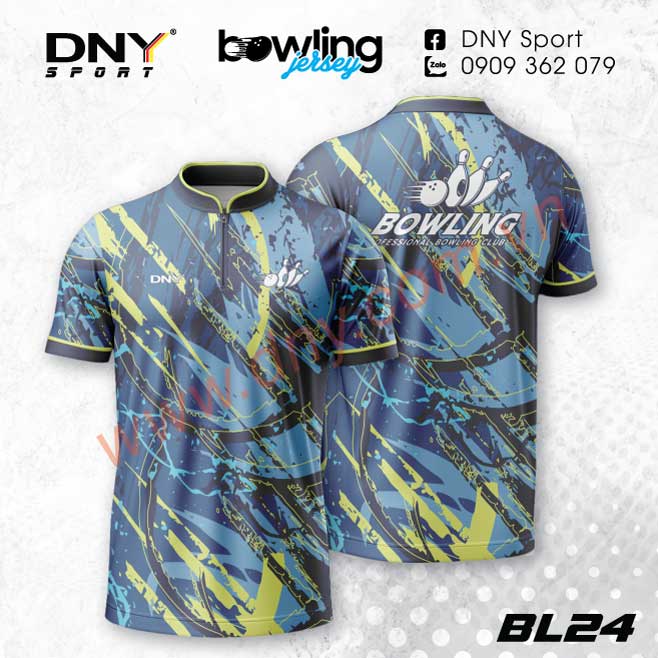 MẪU ÁO BOWLING THIẾT KẾ THEO YÊU CẦU | DNY-BL2606100024