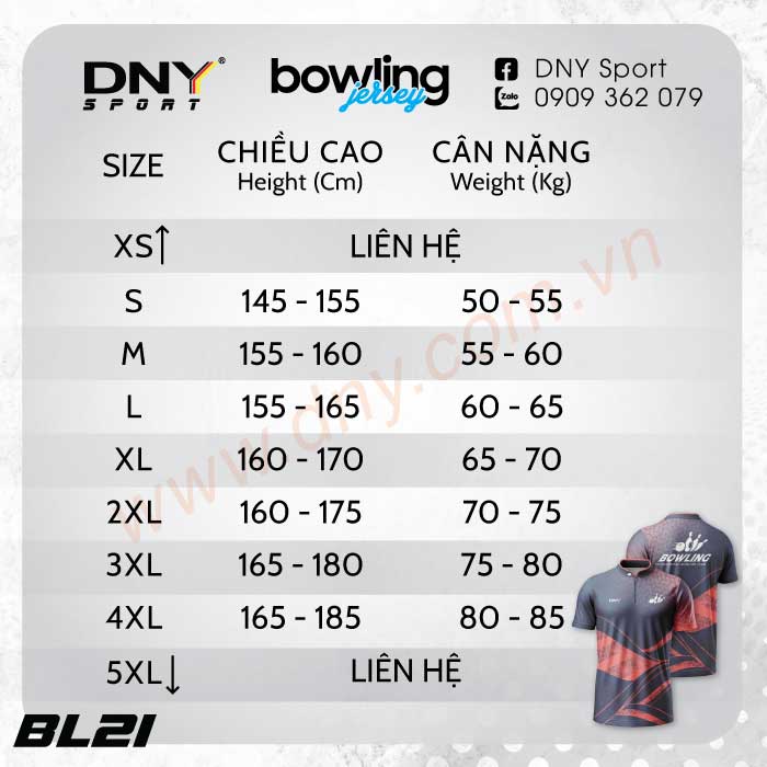 MẪU ÁO BOWLING THIẾT KẾ THEO YÊU CẦU | DNY-BL2606100021