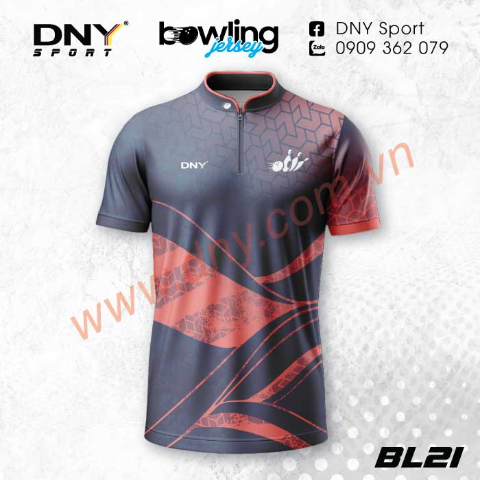 MẪU ÁO BOWLING THIẾT KẾ THEO YÊU CẦU | DNY-BL2606100021