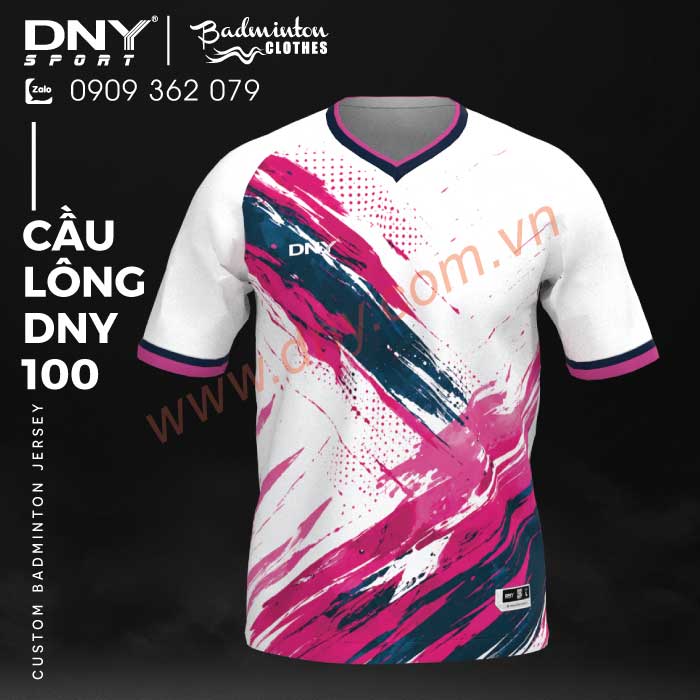 MẪU ÁO CẦU LÔNG THIẾT KẾ THEO YÊU CẦU | DNY-CL2606080100