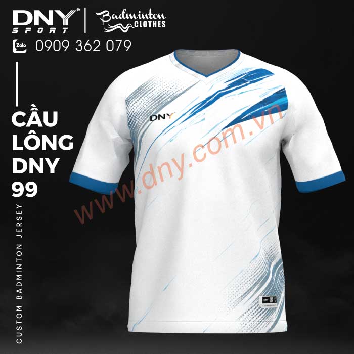 MẪU ÁO CẦU LÔNG THIẾT KẾ THEO YÊU CẦU | DNY-CL2606080099