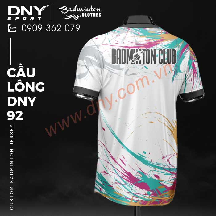 MẪU ÁO CẦU LÔNG THIẾT KẾ THEO YÊU CẦU | DNY-CL2603270092