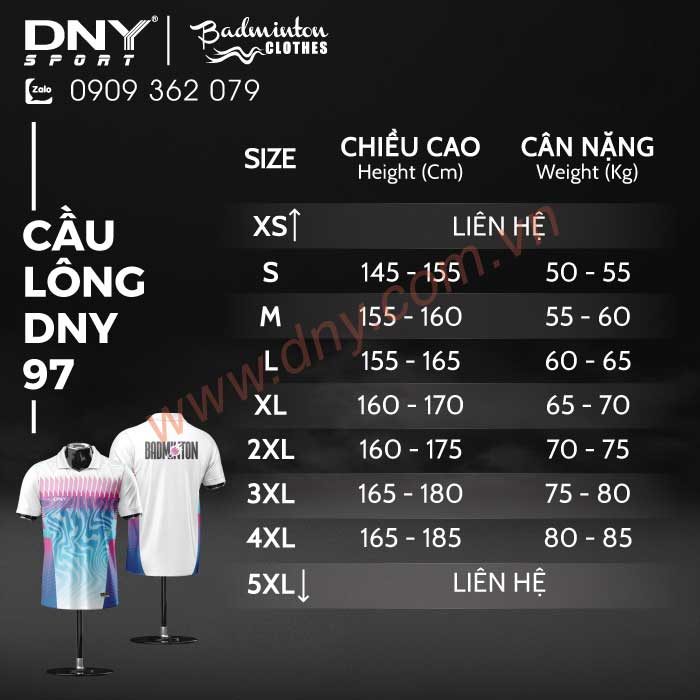 MẪU ÁO CẦU LÔNG THIẾT KẾ THEO YÊU CẦU | DNY-CL2605120097