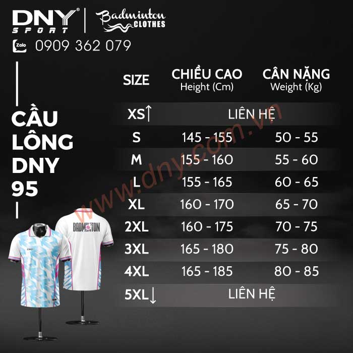 MẪU ÁO CẦU LÔNG THIẾT KẾ THEO YÊU CẦU | DNY-CL2605120095