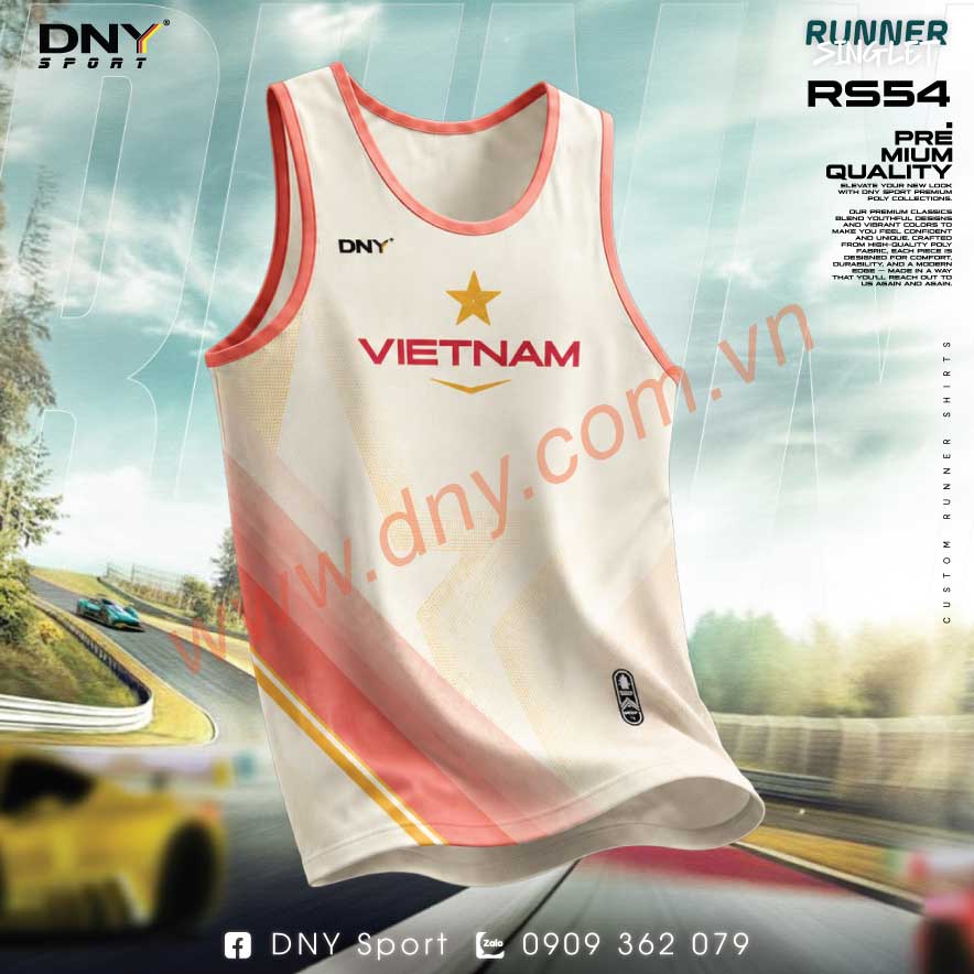 MẪU ÁO CHẠY BỘ THIẾT KẾ THEO YÊU CẦU | DNY-RS2608030054