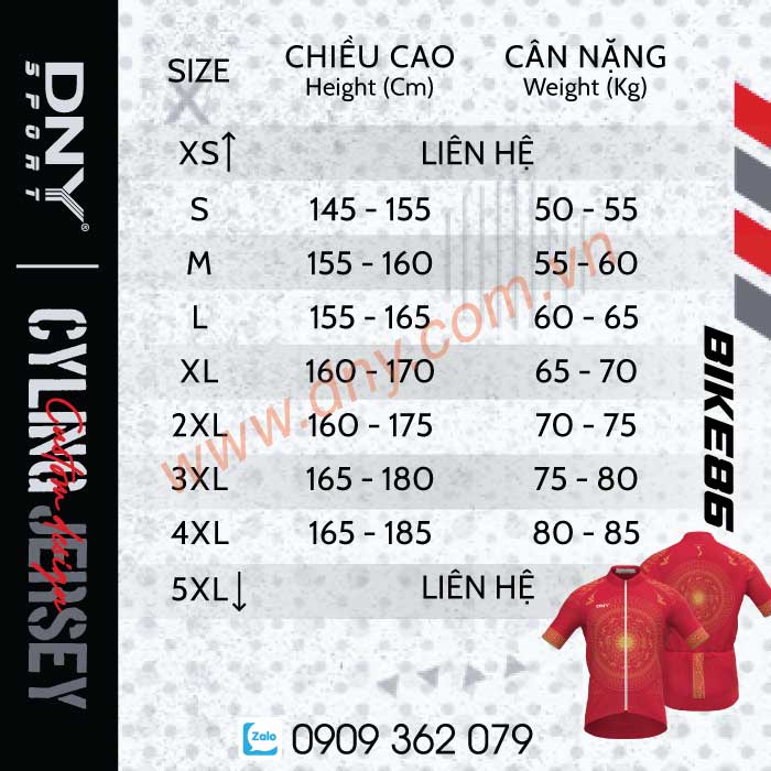 MẪU ÁO XE ĐẠP THIẾT KẾ THEO YÊU CẦU | DNY BIKE-2608080086