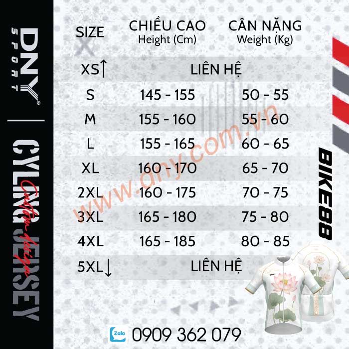 MẪU ÁO XE ĐẠP THIẾT KẾ THEO YÊU CẦU | DNY BIKE-2608080088