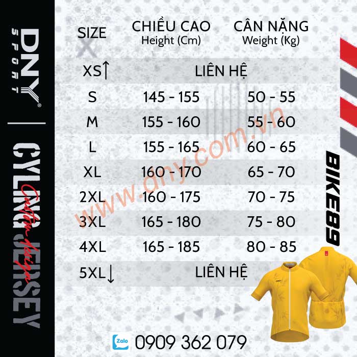 MẪU ÁO XE ĐẠP THIẾT KẾ THEO YÊU CẦU | DNY BIKE-2608080089