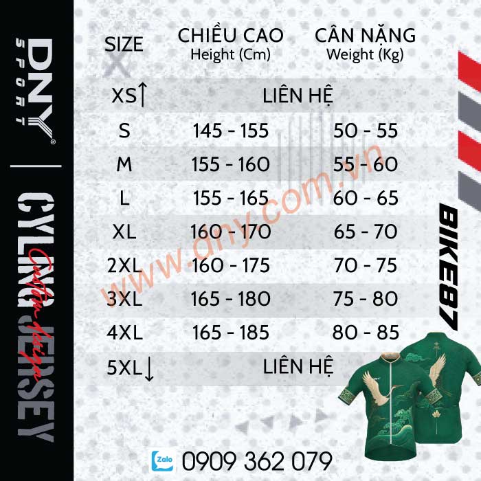 MẪU ÁO XE ĐẠP THIẾT KẾ THEO YÊU CẦU | DNY BIKE-2608080087