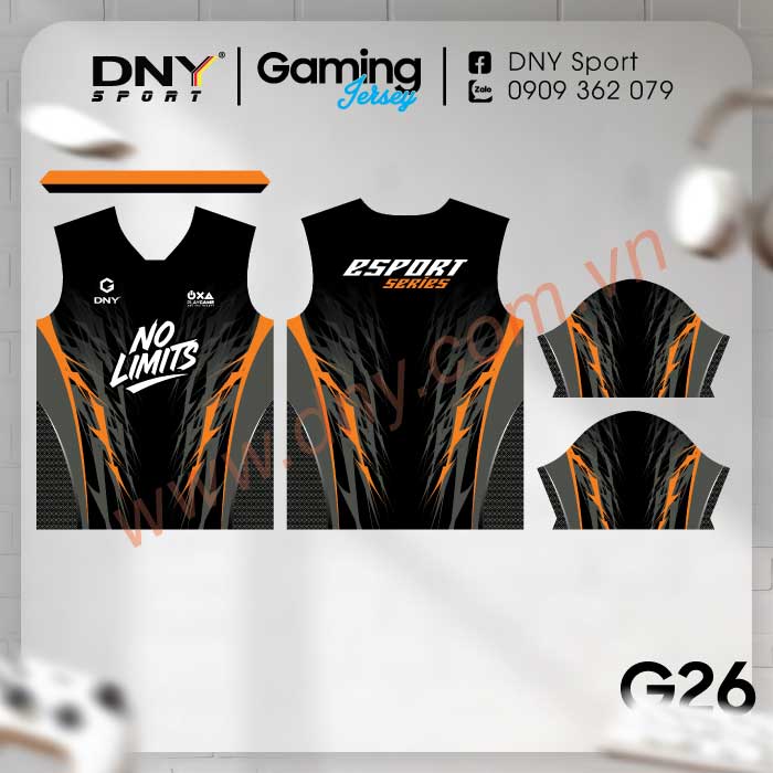 MẪU ÁO GAME THỦ THIẾT KẾ THEO YÊU CẦU | DNY-ES2607170026
