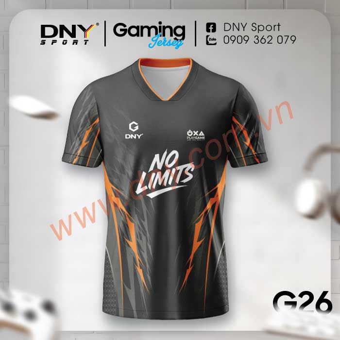 MẪU ÁO GAME THỦ THIẾT KẾ THEO YÊU CẦU | DNY-ES2607170026
