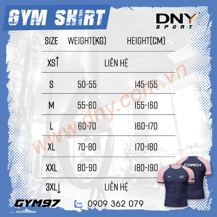 ĐẶT MAY ÁO TẬP GYM THEO YÊU CẦU | DNY-GYM2605040097