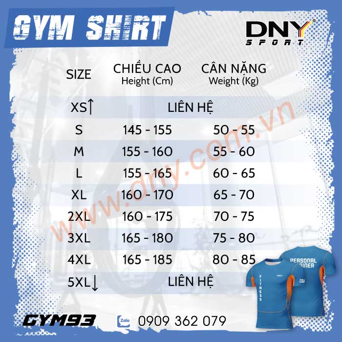 ĐẶT MAY ÁO TẬP GYM THEO YÊU CẦU | DNY-GYM2604100093