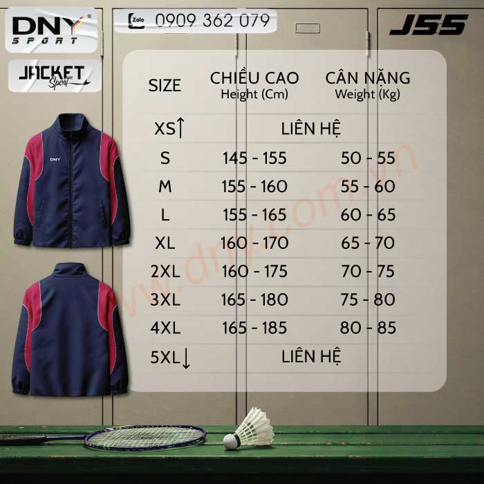 MẪU ÁO KHOÁC MAY THEO YÊU CẦU | DNY-J2601260055