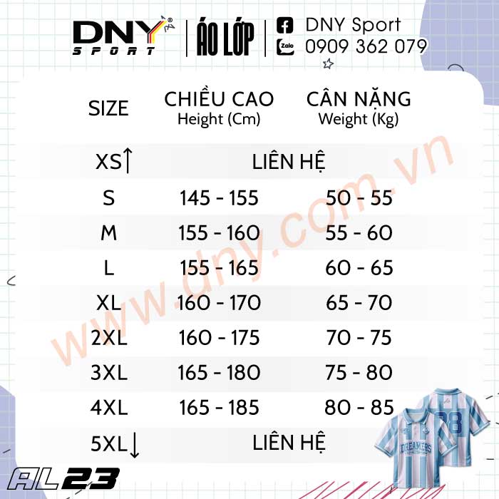 MẪU ĐỒNG PHỤC ÁO LỚP THIẾT KẾ THEO YÊU CẦU | DNY-AL2606050023