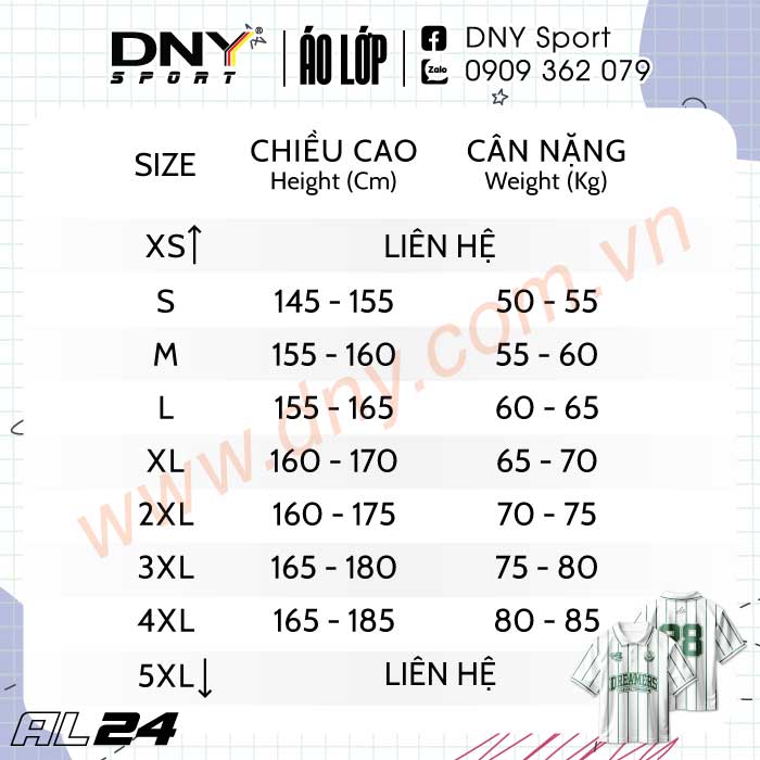 MẪU ĐỒNG PHỤC ÁO LỚP THIẾT KẾ THEO YÊU CẦU | DNY-AL2606050024