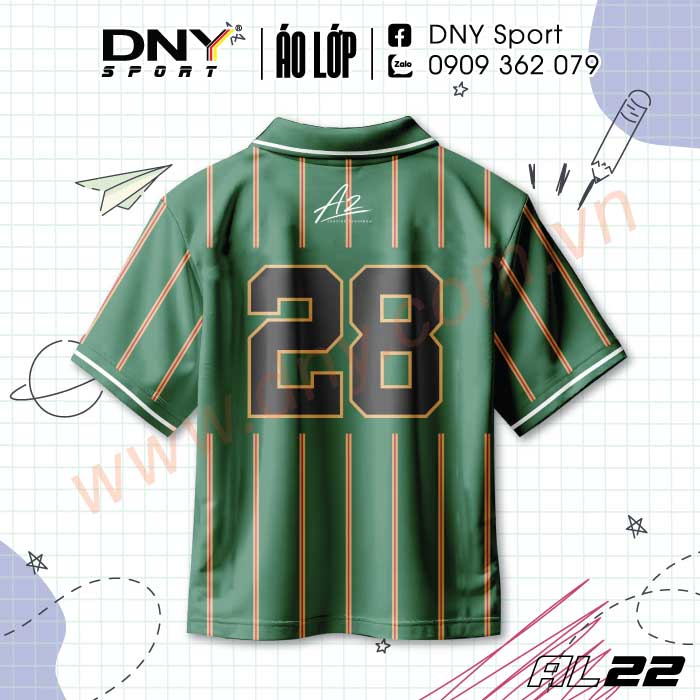MẪU ĐỒNG PHỤC ÁO LỚP THIẾT KẾ THEO YÊU CẦU | DNY-AL2606050022