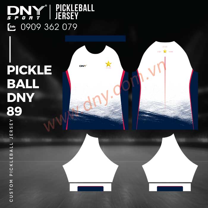 ÁO PICKLEBALL THIẾT KẾ THEO YÊU CẦU | DNY-PB2608280089
