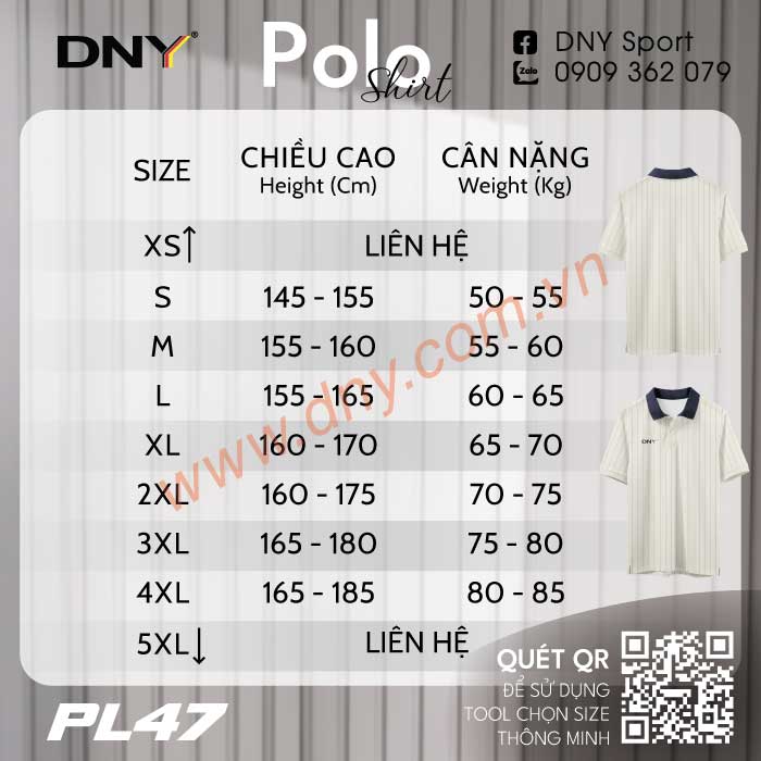 MẪU ÁO POLO THIẾT KẾ THEO YÊU CẦU | DNY-PL2605280047