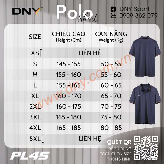 MẪU ÁO POLO THIẾT KẾ THEO YÊU CẦU | DNY-PL2605280045