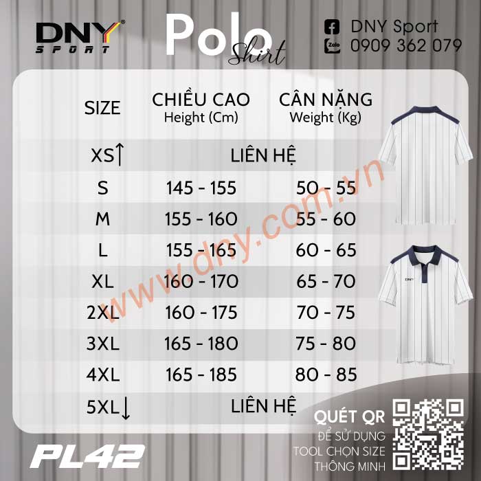 MẪU ÁO POLO THIẾT KẾ THEO YÊU CẦU | DNY-PL2604030042